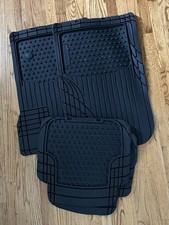 New Weathertech 4-piece Trim-to-fit Car Floor Mats 2 Front 2 Rear Set Black