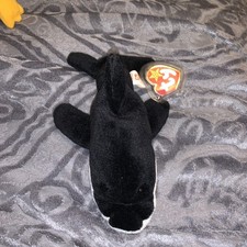 Ty Beanie Baby - SPLASH the Whale (8 Inch) MWMT Plush Stuffed Animal Toy Gift