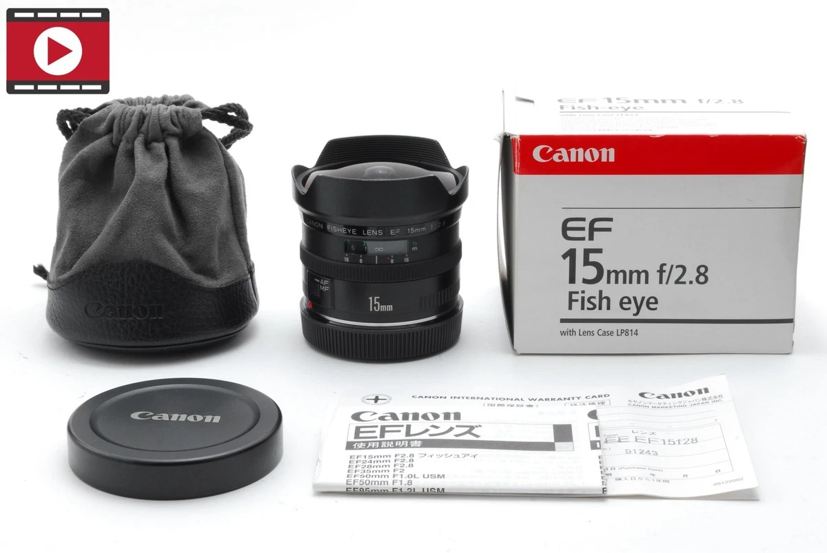 Canon Fisheye Lenses 15mm Focal for sale | eBay