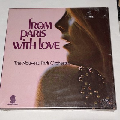 From Paris With Love Reel to Reel Tape 7 1/2'' Nouveau Paris Orchestra