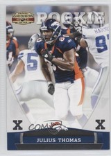 2011 Panini Gridiron Gear Rookie Silver X's 29/250 Julius Thomas #181 0p0