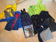 Set 9 Teile Outdoorjacke Jack Wolfskin Skijacke Hose Jacken