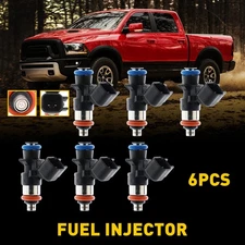 Set of 6 Injectors Fuel For Chrysler Dodge Ram Jeep 3.6L 0280158233 5184085AC US