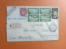 LIBIA FRANCOBOLLI XII FIERA SU BUSTA DA BENGASI