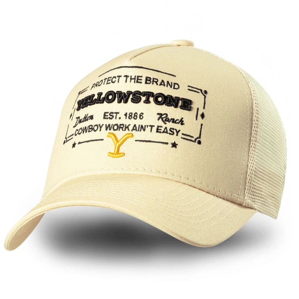 Stars&Stripes Basecap Truckercap Baseball Mesh Cap Dutton Ranch »YELLOWSTONE 05« - Bild 1 von 1
