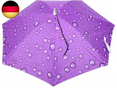 Pilipane Regenschirm-Hut,77 cm, Sonnencreme, Winddicht, freihändig,