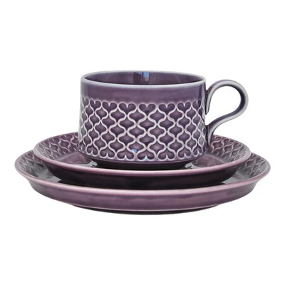 J.H. Quistgaard Cordial Palet Tea Cup purple, vintage - Bild 1 von 4