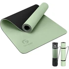 Yoga Mat 72 x 24 Inches - Eco-Friendly Non-Slip with Carrying Strap Included