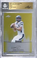 2015 Leaf Metal Draft Pre-Production Proof Gold 1/1 Cody Fajardo #BA-CF1 9b4