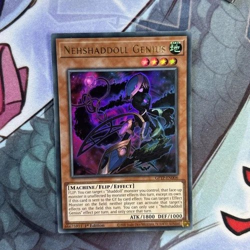 Yu-Gi-Oh! Nehshaddoll Genius GFTP-EN006 Ultra Rare 1st Edition