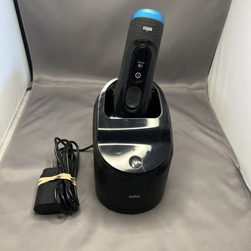 Braun Series 5 S5 Electric Shaver Men's Razor Wet & Dry + Cleaning Station