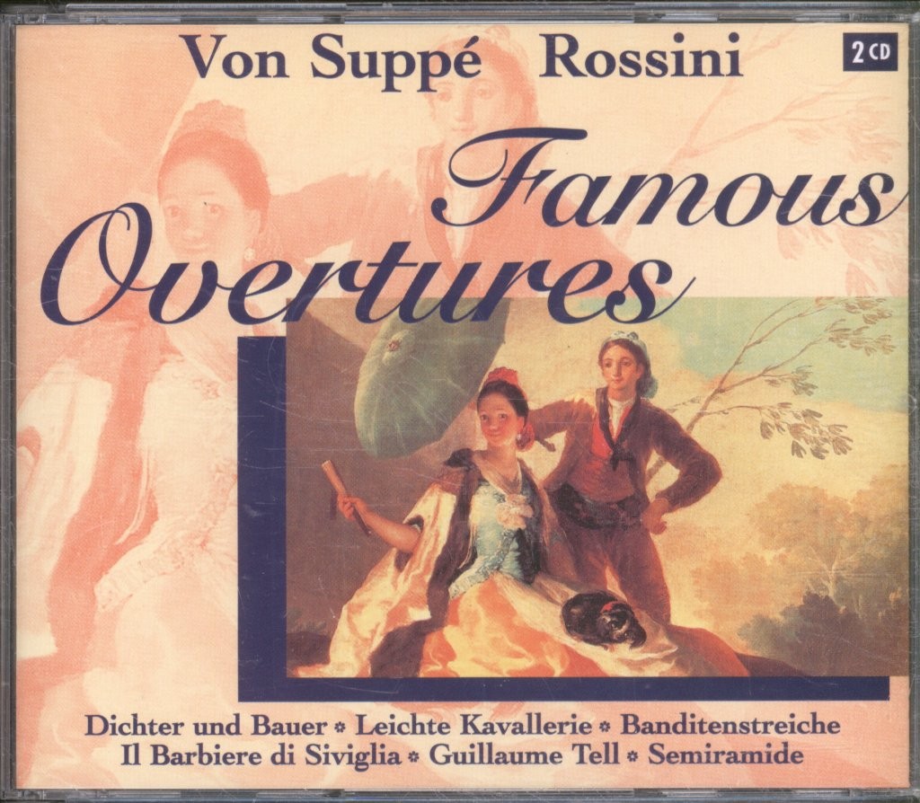 99624 Various Artists Rossini / von Suppe - Famous Overtures CD set Netherlands