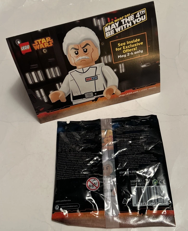 Lego Star Wars: Admiral Yularen Minifigura Polybag - Totalmente Nuevo/Sellado 2015 Foto 4 de 4