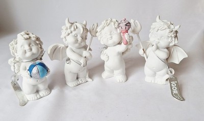 4 kleine Figuren für Sammler, IGOR, Engel, Teufelchen