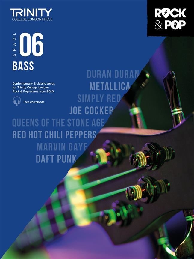 Trinity Rock and Pop 2018 Bass : Grade 6 by Hal Leonard Corp. Staff (2019, ... - Image 5
