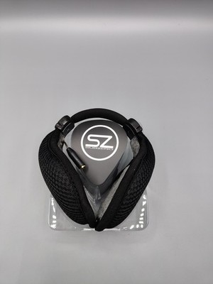 MIDLAND SUBZERO EAR MUFF HEADPHONES PIERCED BLACK   ipod music 3.5mm jack stereo