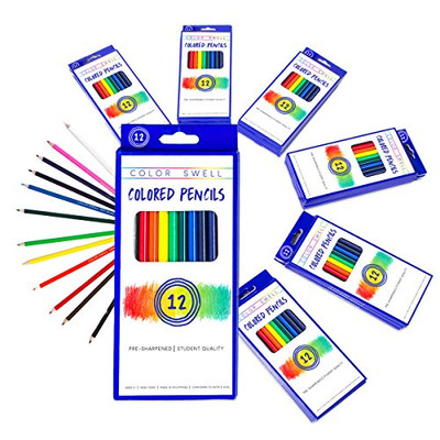 Color Swell Großpackung Farbstift Packungen 30 Sets 12 Stück sortiert lebendig