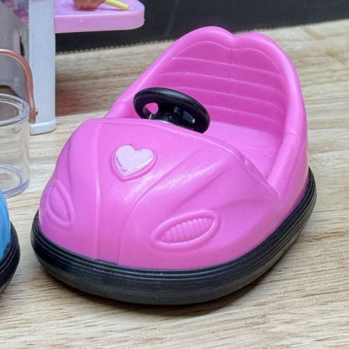 Barbie Doll Chelsea Club Carnival Playset Replacement Bumper Cars Toys Lot - Picture 4 of 9