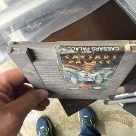 Nintendo Caesars Palace NES Cartridge Clean Labels