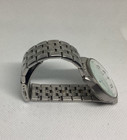 Timex Indiglo Quartz 38mm White Dial Date SS Silver Bracelet WR 30M  Watch — photo 3