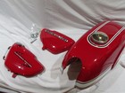 1970 KAWASAKI H1500 SHOW QUALITY FUEL TANK AND SIDE COVER SET RED H1