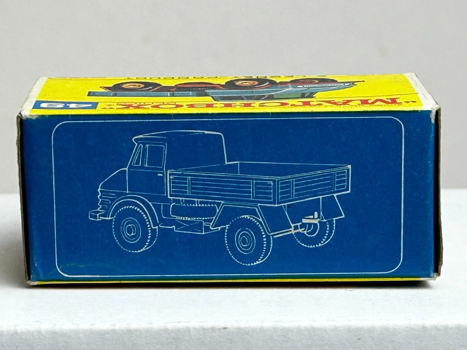 Matchbox No. Camión Mercedes Unimog 49 con caja original Foto 2 de 4