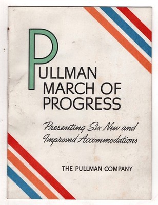 1938 HANDELSFLIEGER PULLMAN MARSCH DES FORTSCHRITTS ZUGWAGEN 12 PP