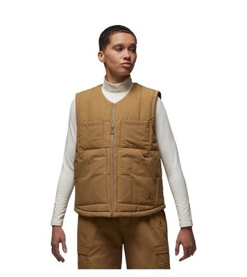 Nike air jordan puffer down brown oversized  Running vest Small Waterproof