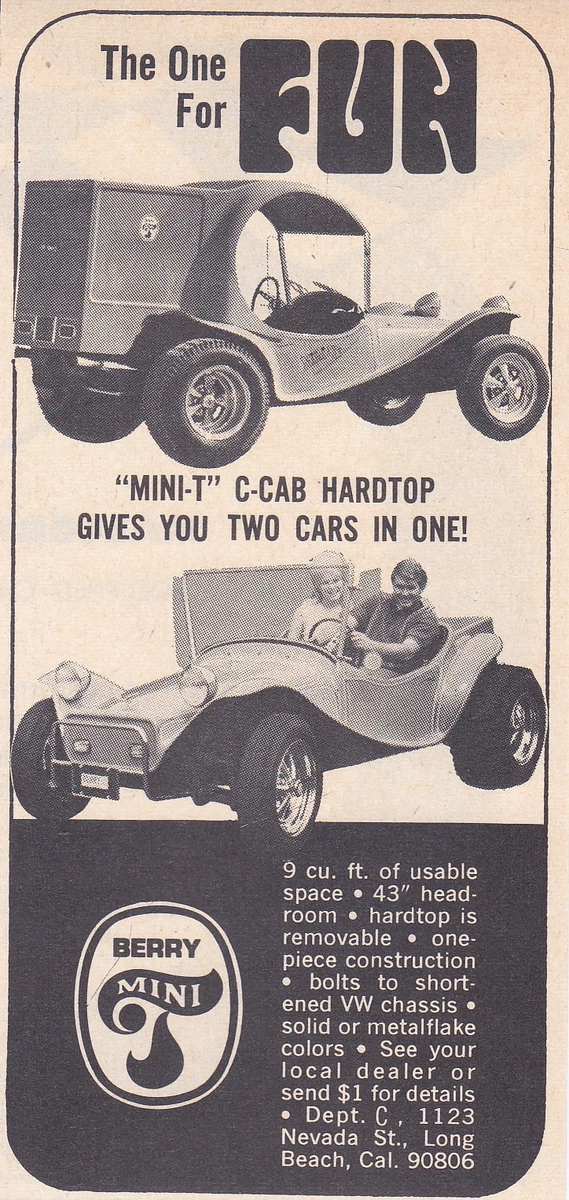 Berry t sales dune buggy