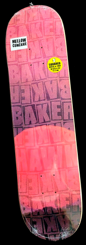 Riley Hawk Baker Piled Red B2 Skateboard 8.125" Deck *New in Original Shrink* - Picture 2 of 12