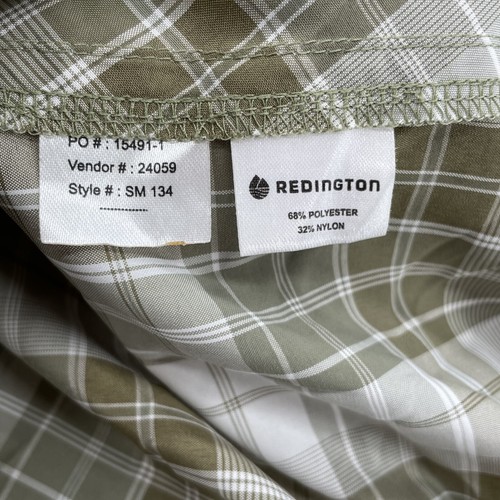 Redington Fly Fishing Shirt Men Large Plaid Sportswear Western Outdoors Gorpcore - Picture 10 of 12