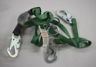 MSA 10193129 Lanyard 6 Ft. 310 Lb. Weight Capacity Green New Safety Lanyard