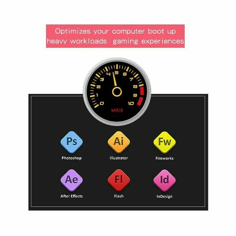 KingSpec 128GB 256GB 512GB 1TB 2TB M.2 NGFF SATA SSD B+M Key Solid State Drives - Bild 4 von 4