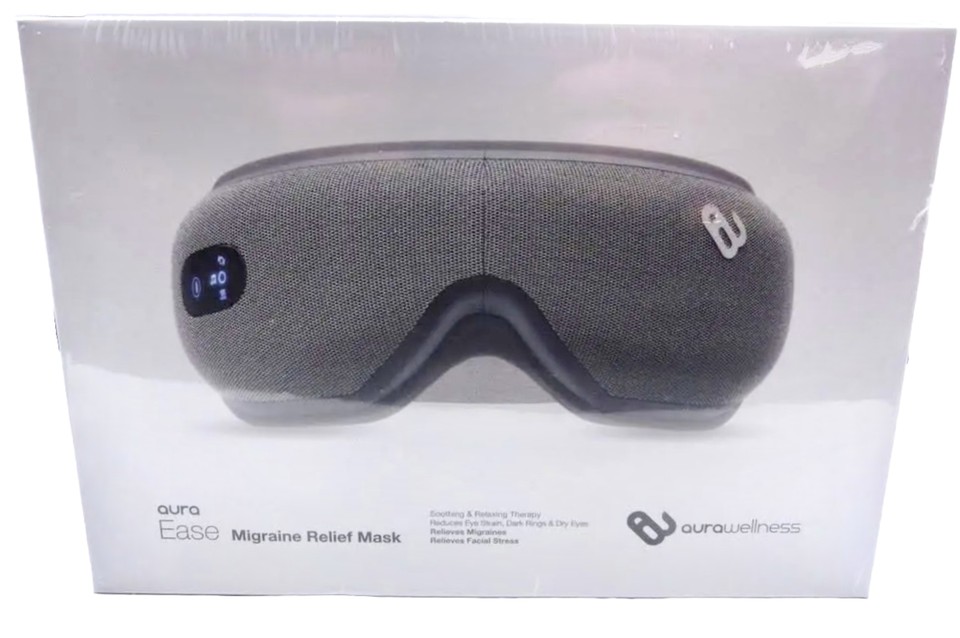 [NEW/SEALED]Aura Ease Migraine Eye Massage with Compression Heat