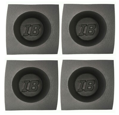6'' Foam Speaker Baffles Universal for 6.5'' Car Audio 4'' Deep IBBAF60 2 Pair