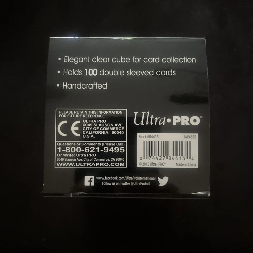 Ultra Pro Ice Tower Deck Box - MTG CCG Gaming Case Pokemon Yugioh Case Of 6 New - Image 4 of 4