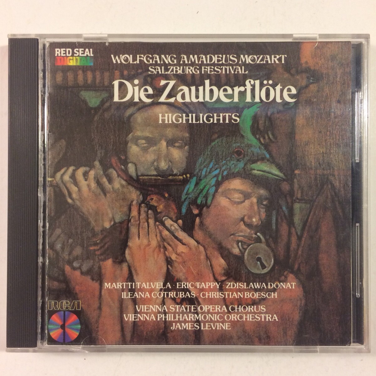 1981 MOZART Die Zauberflote Highlights JAMES LEVINE CD RCA