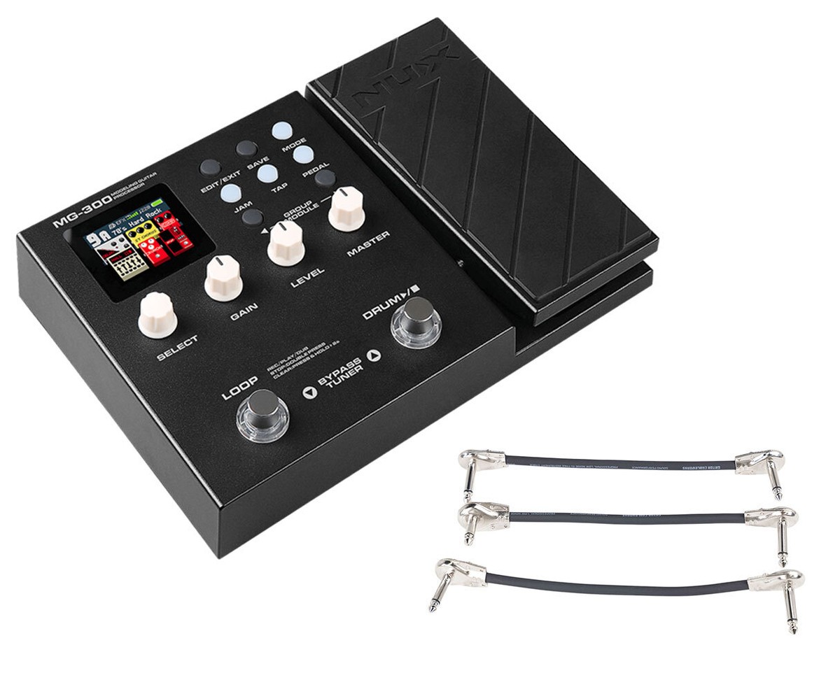 NUX MG-300 Modeling Guitar Processor and Multi-Effects Pedal NUX MG-300 Modeling Guitar Processor and Multi-Effects Pedal