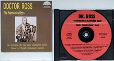 DOCTOR ROSS The Harmonica Boss CD 1995 Joe Hill Louis Smokey Smothers Dr Hooker