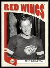 2005-06 In The Game Franchises US West Mud Bruneteau Detroit Red Wings #215