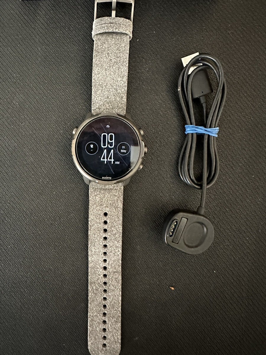 SUUNTO GPS Sports Smart Watch Graphite Black 45235924615|