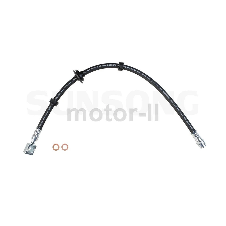 4X Línea de freno de manguera hidráulica de freno delantero trasero para Mercedes-Benz ML320 1998-2003 Foto 3 de 4