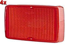 HELLA x4 Rear Light Lens Left Right 9EL119544101