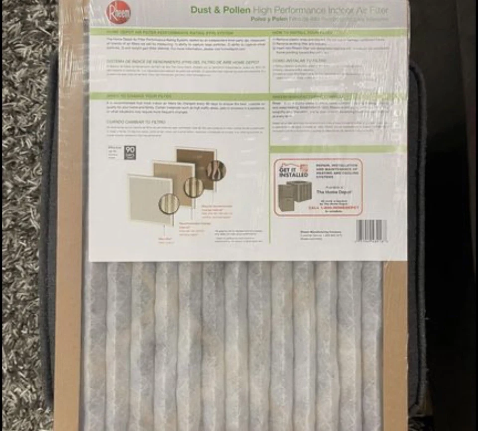 10 Rheem Air Filters 15x20x1 New Unopened - Image 3 of 4