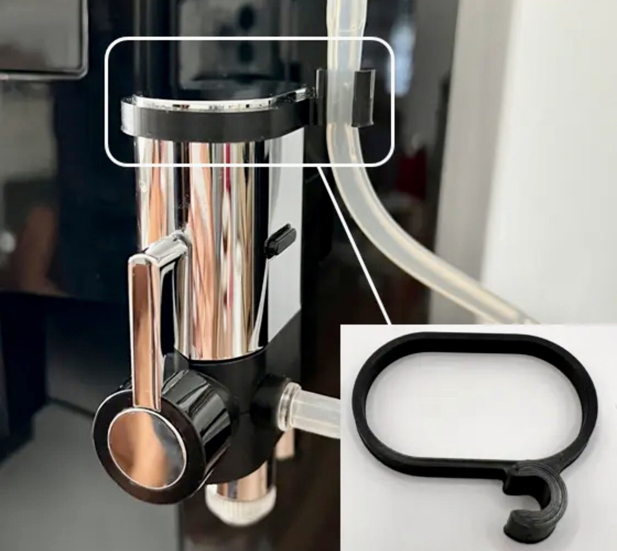 Jura Milk Hose Holders for your Jura E80, S80, S8, E8, & J8