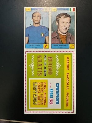 Figurine Panini 'CAMPIONI DELLO SPORT' 1970-71 #96 LUIGI RIVA - Neuve Et Rare