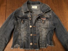 Hudson Kids Girls Youth Jean Jacket, Size Medium
