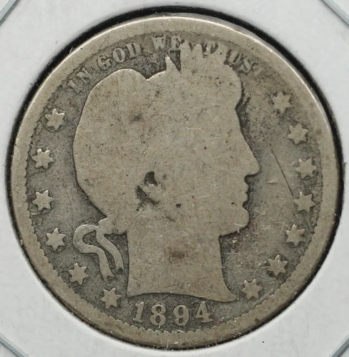 1894-O BARBER QUARTER 25C (P0110)