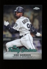 2019 Topps Chrome Update Family Business #FBC-24 Dee Gordon Mariners QTY