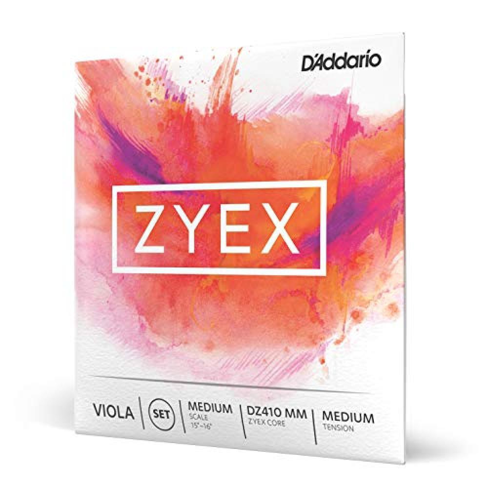 (TG. Medium Scale) Set di corde D'Addario Zyex per viola, Medium Scale, tensione
